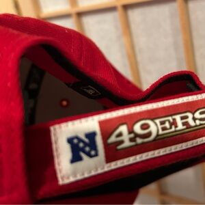 49ers Red Adjustable Hat